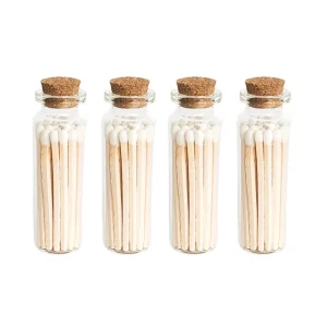 4 small bottles of matches