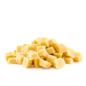 pile of yellow wax melts